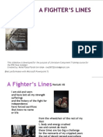 A Fighter S Lines Poem