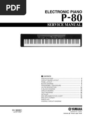 「ピアノ・マニュアル 日本版（Piano Manual）」ヤマハ 1639941802?v=1
