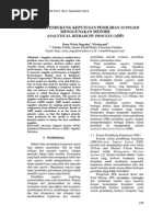 Download Sistem Pendukung Keputusan Pemilihan Supplier Menggunakan Metode Analytical Hierarchy Process Ahp 1 by Tomy Jerry SN232767578 doc pdf