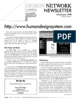 Human Design Newsletter