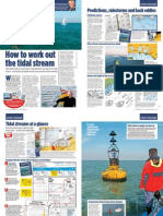 How to accurately calculate tidal stream rates and directions using nautical references