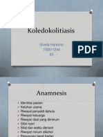 Koledokoletiasis