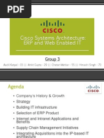 03 - Cisco Systems Architecture ERP and Web Enabled IT