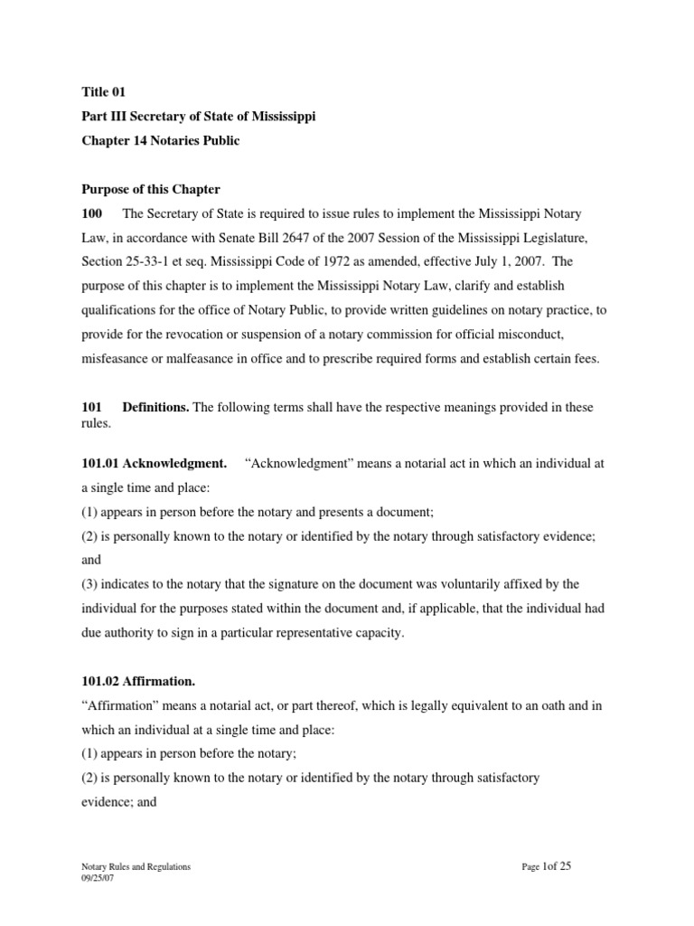 201475 SOS Rules Regarding Notaries Notary Public Surety Bond