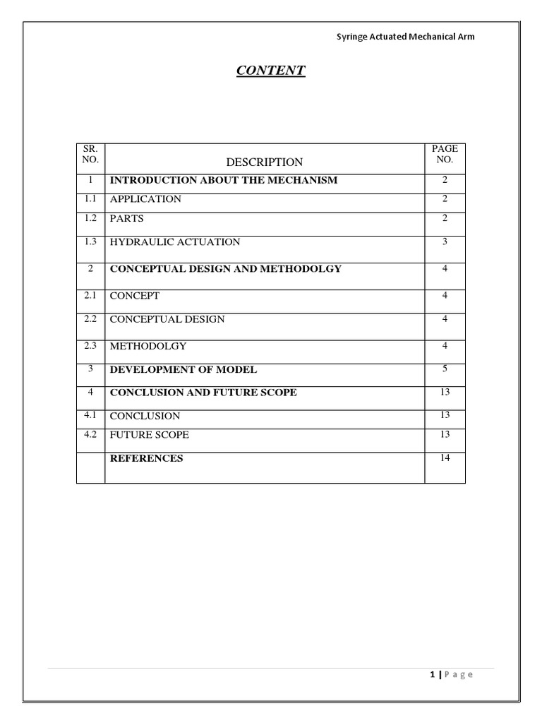 Arm | PDF
