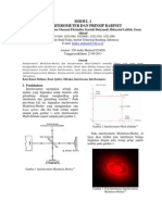 MODUL 1 INTERFEROMETER