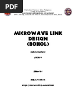 Microwave Link Design Group 1 ECE 5-1