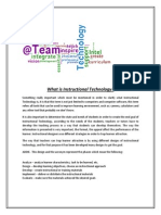 What is Instructional Technology (1)