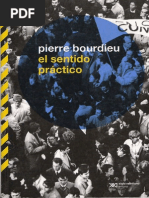 Libro Bourdieu El Sentido Practico 1980
