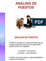 Analisis de Puestos