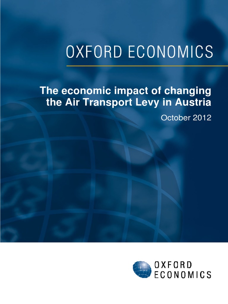 Economic Impact of Austria's Air Transport Levy | PDF | Airlines ...