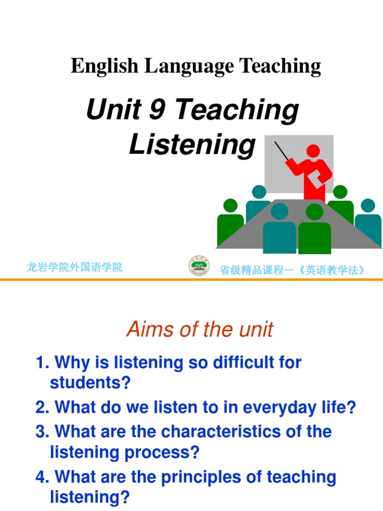 Effective Strategies for Teaching Listening | PDF | Reading ...