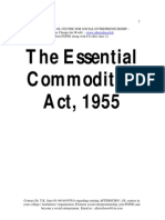 Essential Commodities Act