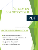 Pronósticos en Los Negocios II