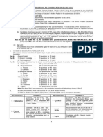 Ed.CET-2013 Instructions and Eligibility