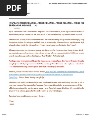 Press Release!!!!!!!!!!!!!!! 