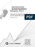 Relevamiento Socioeconómico Rafaela 2013