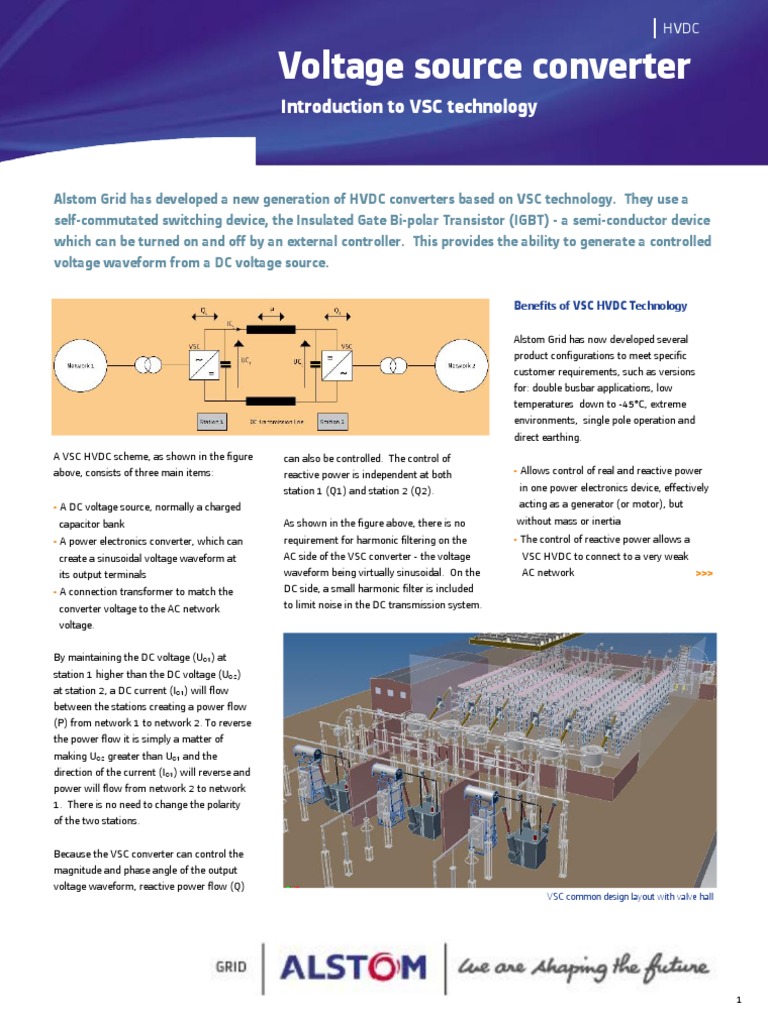 Voltage Source Converter Introduction to VSC Technology.fr-fR ...