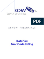 Dataflex Error Listing