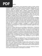 Estruturalismo Linguístico 1