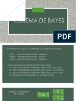 Teorema de Bayes