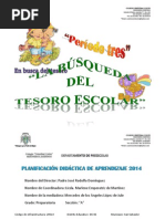 Carta Didactica-La Búsqueda Del Tesoro
