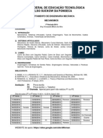 Mecanismos Gra CEFET 2014 - 1 Programa