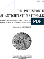 Revista de Preistorie Si Antichitati Nationale Anul II 1940