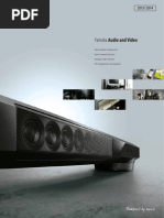 Yamaha AV Catalogue 2013-14