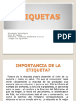 ETIQUETAS