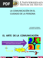 Arte de La Comunicación en La Profesión de