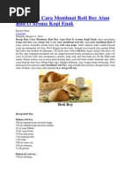 Download Resep Dan Cara Membuat Roti Boy Atau Roti O Aroma Kopi Enak by ng  SN232821925 doc pdf