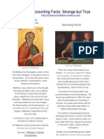 Accounting Facts: Strange But True: Patron Saint of Accountants Debunking Pacioli