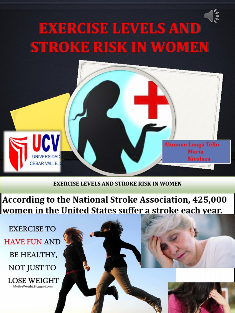 Exercise and Stroke Risk in Women | PDF