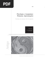 Psicologia e Acupuntura