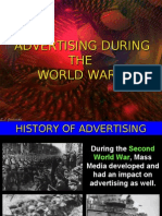 Advertising During THE World War Ii
