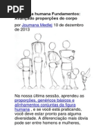 Anatomia Humana Fundamentos- Avançado Proporções Do Corpo