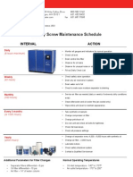 Lịch Bảo Dưỡng Máy Nén Khí Quincy