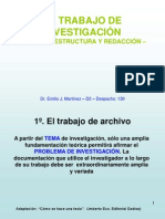 II Investigacion Archivo Estructura Redaccion 2 Parte Power Point