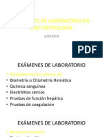 Exámenes de Laboratorio