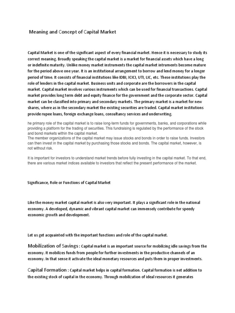 meaning-and-concept-of-capital-market-pdf-financial-markets