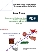 Lucy Zhang: Fluid and Deformable-Structure Interactions in Bio-Mechanical Systems and Micro-Air Vehicles