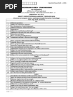 Vardhaman College of Engineering: Four Year B. Tech III Semester Tutorial Question Bank 2013 - 14