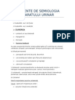 Elemente de Semiologia Aparatului Urinar