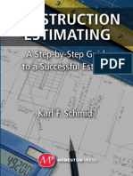 63015991 Construction Estimating a Step by Step Guide to a Successful Estimate