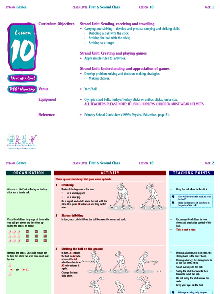 Primary School Sports Curriculum | PDF | Games Of Physical Skill ...