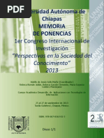Download Memoria 1er Congreso Internacional de Investigacion Perpectivas en La Sociedad Del Conocmiento by JairoCristbal Franco SN232852187 doc pdf