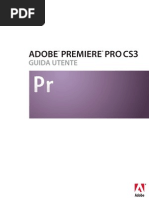 Download Adobe Premiere Pro CS3 Manual Italian by rollino SN23285390 doc pdf