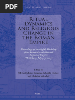 (Impact of Empire) Olivier Hekster, Sebastian Schmidt-Hofner, Christian Witschel, Olivier Hekster, Sebastian Schmidt-Hofner, Christian Witschel-Ritual Dynamics and Religious Change in The Roman Empire