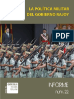 Politica Militar Gobierno Rajoy